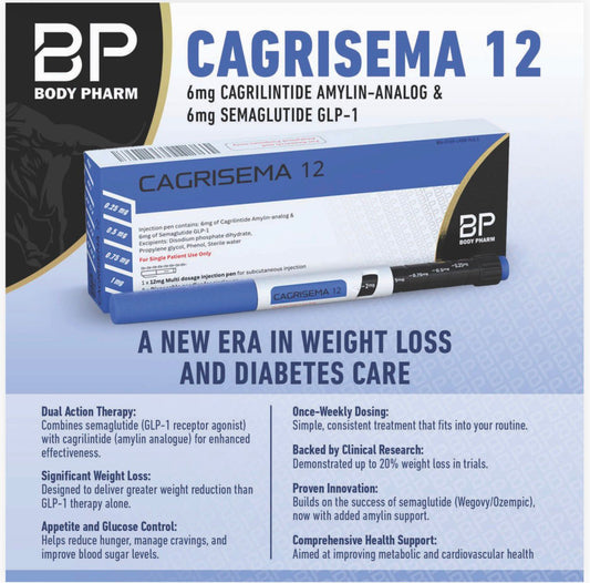 CAGRISEMA 12MG PEN - BODY PHARM